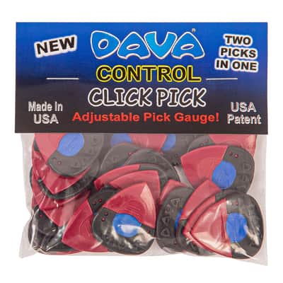 Dava Control 'Click Pick' ~ Bag of 24 Picks image 3