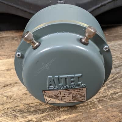 Altec Lansing 511B horns With 806-8A Drivers Upgraded with Radian 8 Ohm Diaphragms image 9