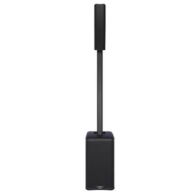 QSC KC12-BK 3000-Watts Active 3-Way Column Loudspeaker System - Black image 1