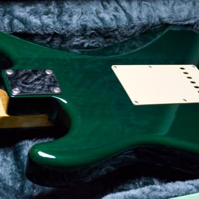 Fender Made in Japan Stratocaster ST62-QT (High Grade Quilt Maple Top) Jungle Burst-2013 image 18