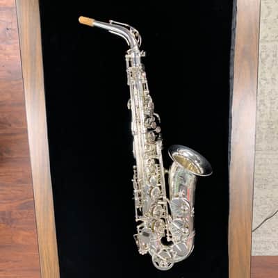 Selmer SAS280RS LaVoix II Step-Up Model Alto Saxophone 2010s - Silver-Plated image 1