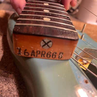 Fender Mustang / Mustang blue 1966 image 6