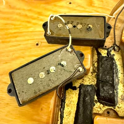 Fender Precision Bass 1977 - Natural  original vintage USA image 15