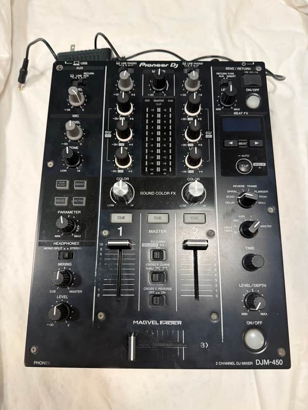 Pioneer DJM-450 2-Channel DJ Mixer