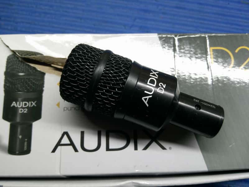 Audix D2 Hypercardioid Dynamic Drum / Instrument Microphone
