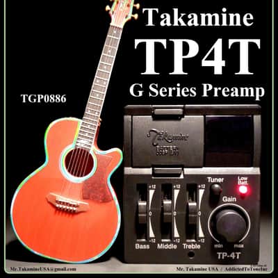 Takamine G Series TP4T Preamp / NOS / Original Revision / Authorized Dealer image 7