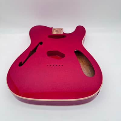 Hoodoo Telecaster Thinline Body Double-Bound Alder Super-Light htb6529 image 5