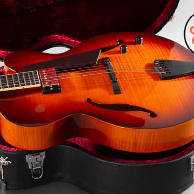 2020 Sadowsky Jim Hall Signature Model Sienna Burst w/ Original Case image 3