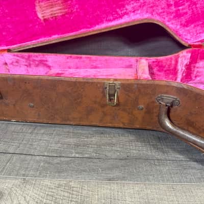 Gibson Stone Brown Case for ES-175, ES-125, & 16" Models- 1950s Era image 10