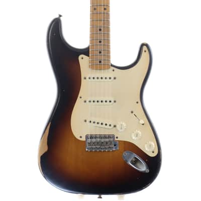 Fender Mexico Road Worn '50s Stratocaster 2-Color Sunburst [MZ8185876] (08/20) image 7