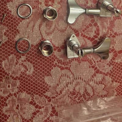 GROVER MINI 144C Bass Guitar Tuners/Tuning Machines, 2x2 CHROME Bass Guitar Part image 2