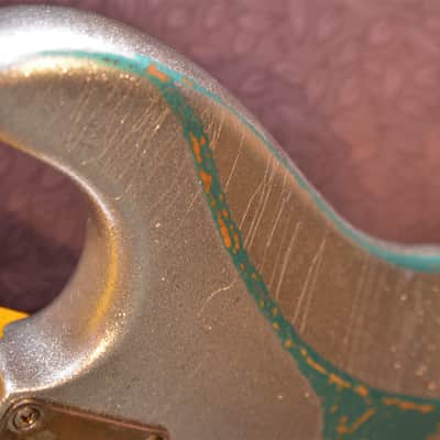American Fender Stratocaster Silver Sparkle Heavy Relic Custom Shop Texas Specials HSS image 16