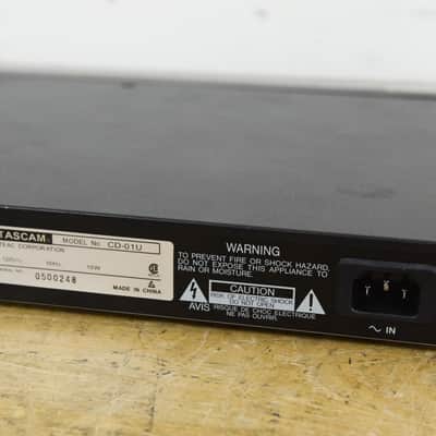 TASCAM CD-01U Single Rack CD Player (church owned) CG00GW8 image 5