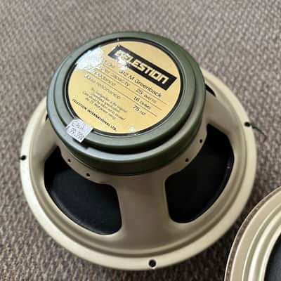 Celestion G12M Greenback 12" 25-Watt 16ohm Guitar Amp Speaker - 4 of 4 image 3