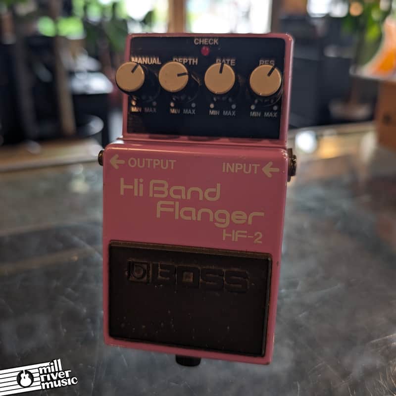 Boss HF-2 Hi Band Flanger (Green Label) - Used imagen 1