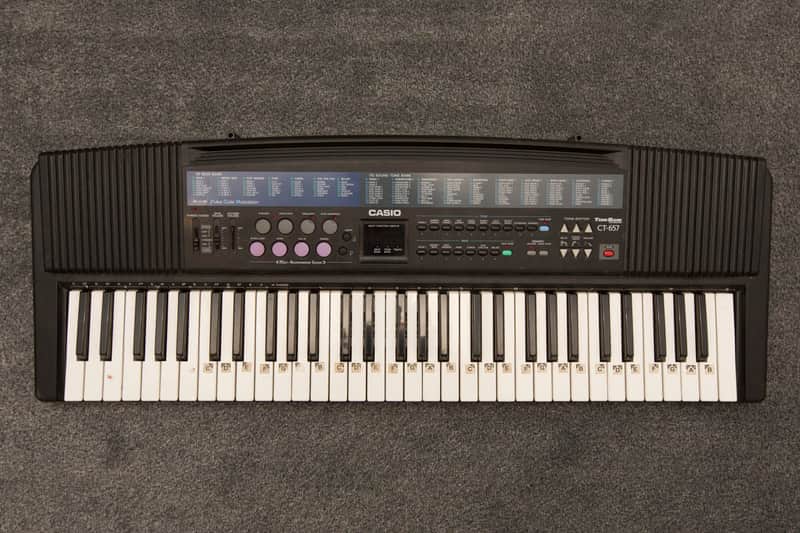 CASIO - Tonebank CT-657 Electronic Piano Keyboard image 1
