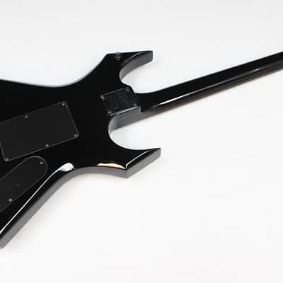 2005 BC Rich Warlock Platinum Pro Series Guitar, Left-Handed, OHSC, Black #27569 image 4
