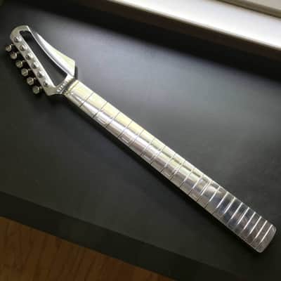 Aluminum Guitar Neck by Baguley - Strat, Polished Finish, Ghost Inlays - Fast Free Shipping in U.S.! image 4