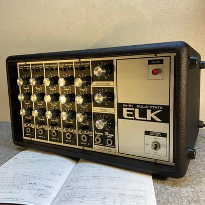 1977 Elk PA-51 with built in spring reverb and send/return- Nice! image 3