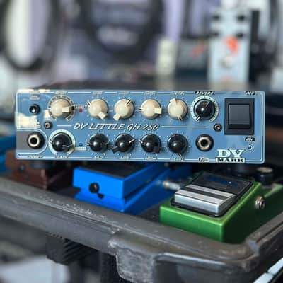 DV Mark DV Little GH 250 Greg Howe Signature 2-Channel 250-Watt Guitar Amp Head 2016 - Present - Blue image 3
