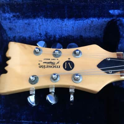 Mosrite Bluesbender  1972 Dark Burgundy image 6