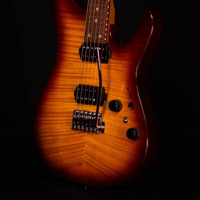 Ibanez AZ24S1F Flame Top Electric, Violin Sunburst image 2