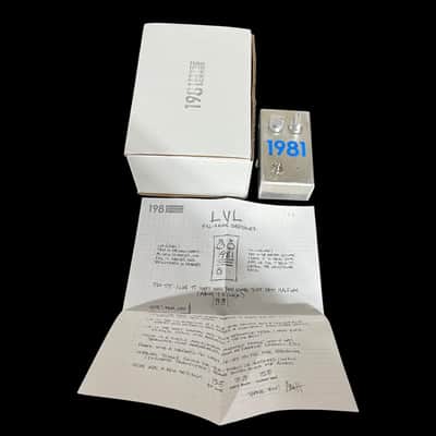 1981 Inventions LVL Full-Range Overdriver 2023 - Present - Various X14081 image 1