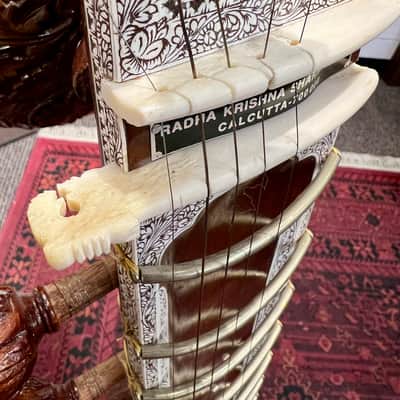 Radha Krishna Sharma Radha Krishna Sitar World String Instrument early 2000's - Natural image 3