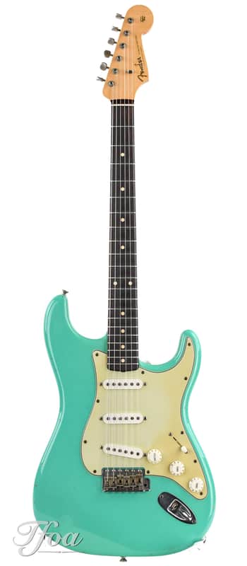 Fender 61 Stratocaster Relic Masterbuilt John English Seafoam Green 2002 image 1