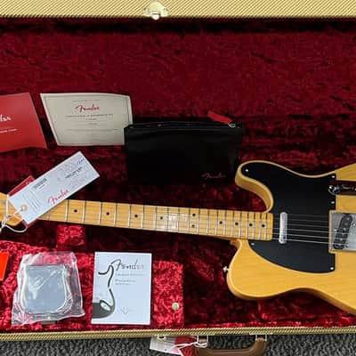 Mint Fender American Vintage II 1951 Butterscotch Blonde Telecaster with hard Case image 1