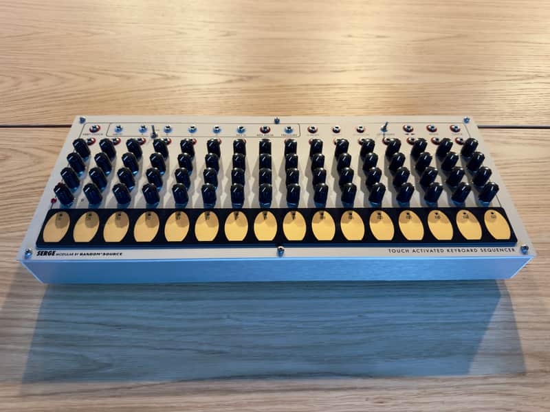 Random Source Serge TKB Touch Activated Keyboard Sequencer - 3.5mm Jacks (4U) image 1
