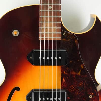 Gibson ES-125CD Sunburst 1966 imagen 4