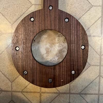 Appalachian mountain banjo, Fretless, new, walnut, made in West Virginia! image 7