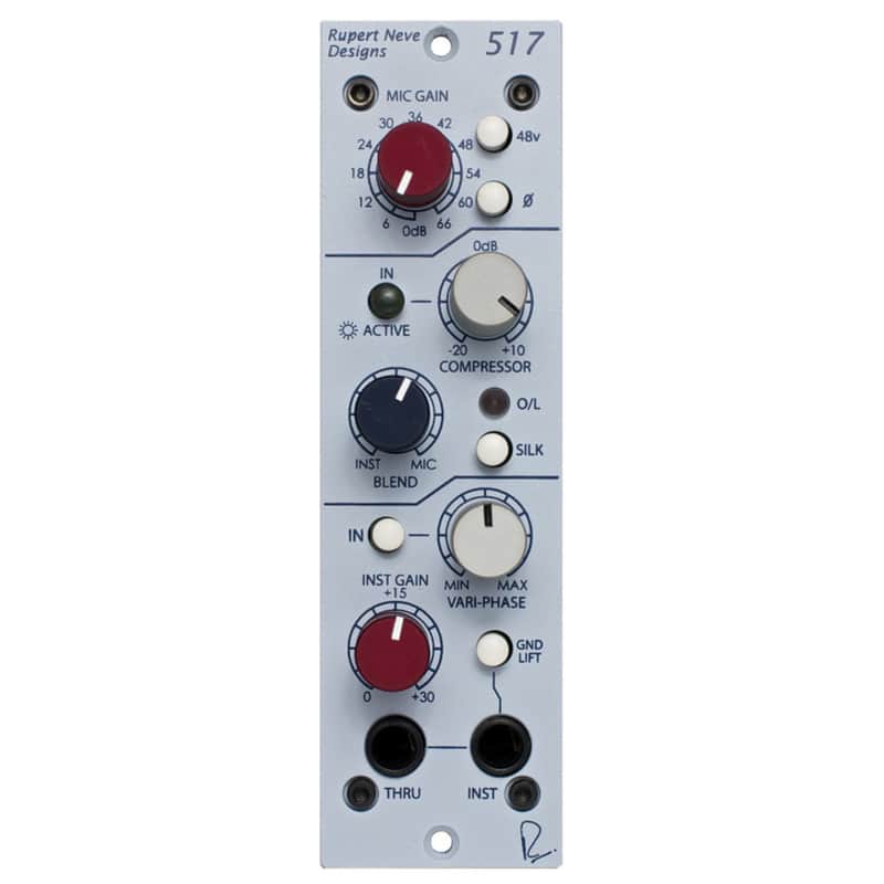 Rupert Neve 517 Portico 500-Series Preamp, DI & Compressor image 1