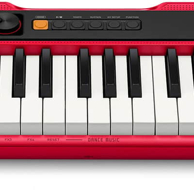 Casio CT-S200 Casiotone 61-Key Keyboard - Red w/ Adjustable Stand image 4