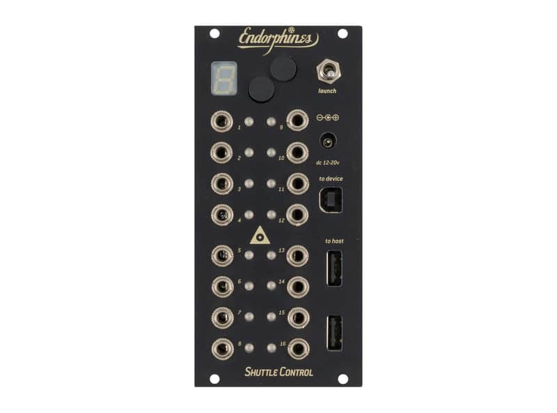 Endorphin.es Shuttle Control USB MIDI to CV (Black) [USED] image 1