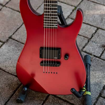 ESP E-II M-I Thru NT 2021 - Deep Candy Apple Red image 1