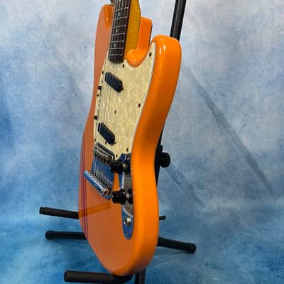 Fender Japan MG-73 CO Mustang Reissue Capri Orange MIJ image 10