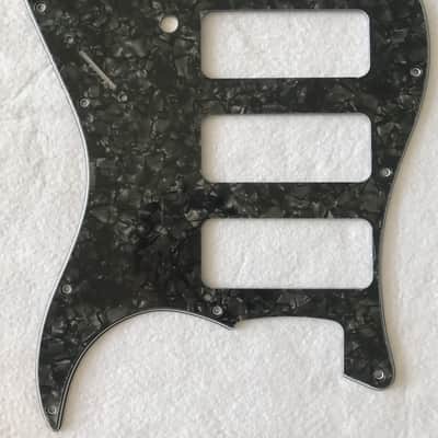 For Fender Stratocaster Strat P90 3 Pickup Guitar Pickguard,4 Ply Black Pearl image 1