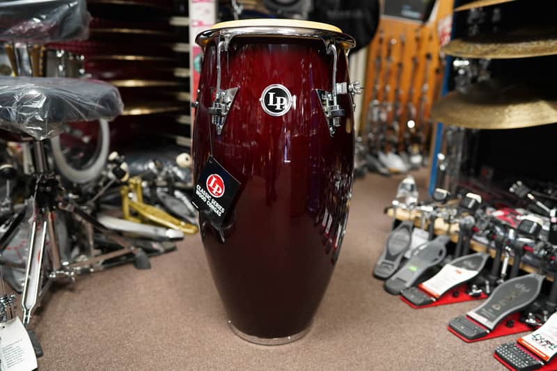 Latin Percussion Classic Series 11" Quinto Conga - Wine Red Lacquer image 1
