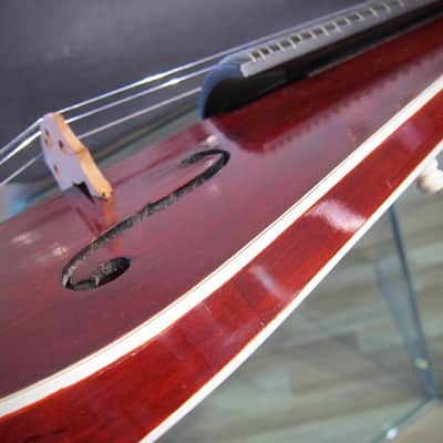 Vintage Johannes Pugh Violinett #589 Bowed Tabletop Violin Near Mint with Original Hard Shell Case image 16