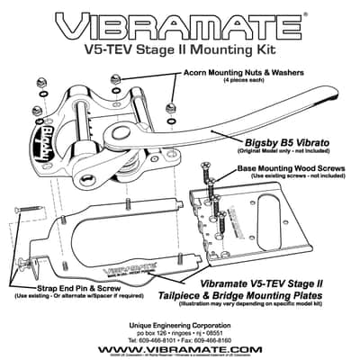 Vibramate Vibramate V5-TEV Stage 2 Mounting kit - AGED - RELIC image 3
