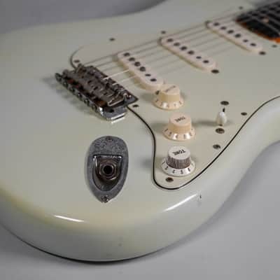 1959 Fender Stratocaster White Refin Vintage Electric Guitar w/HSC image 9