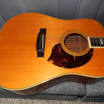 MADE IN JAPAN 1975 - YAMAKI B50 - SIMPLY AMAZING - WESTERN STYLE - ACOUSTIC GUITAR image 4