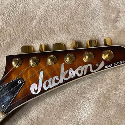 Jackson USA Select Series SLATQH Soloist Arch Top 2003 - 2005 Tobacco Sunburst image 4