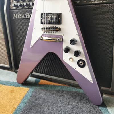 Epiphone Kirk Hammett 1979 Flying V 2024 - Purple Metallic image 5