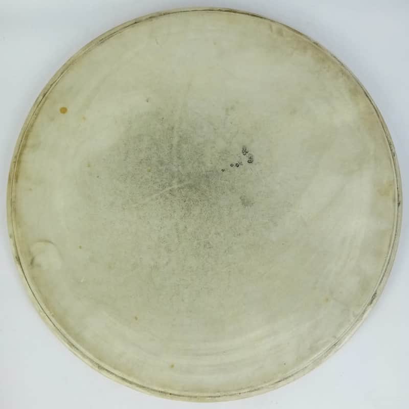 *Leedy 14" Snare Drum Calf Skin Batter Head Unmarked Floor Tom Vintage 40s USA* image 1