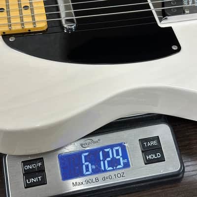Used 2025 Fender Custom Shop 1954 Tele White Blonde NOS /Case TSU24173 image 11