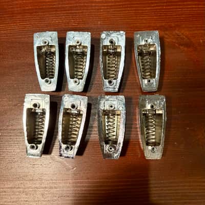 Ludwig Large Classic Lugs (8) 60's/70's - Chrome image 6