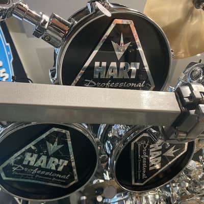 Rick Allen's 1999 Def Leppard Euphoria Tour DW / Hart Drum Set (#1). Autographed by the whole band. Authenticated! image 10